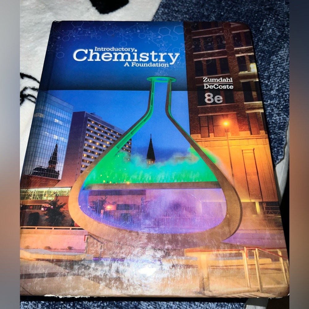 Introductory Chemistry: A Foundation Hardback Textbook. ISBN 978-1-285-19903-0